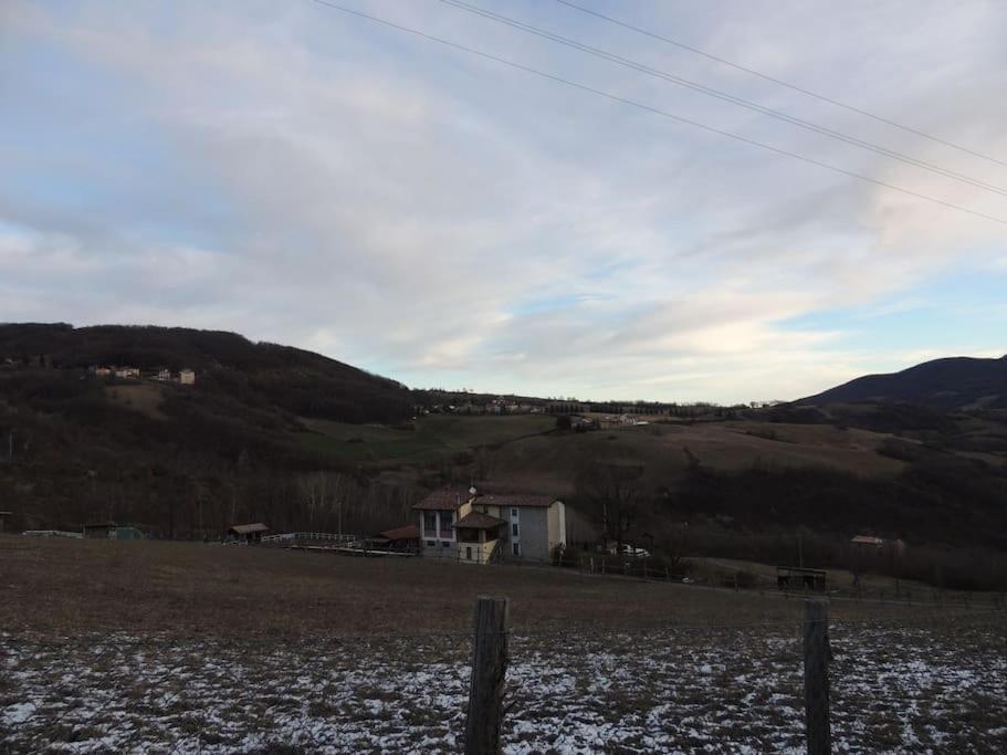 Casa Campagna Con Cavalli Pellegrino Parmense Exteriér fotografie